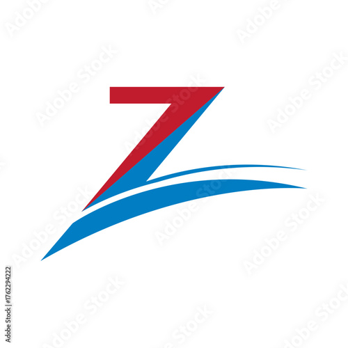 Modern style Letter M logo design