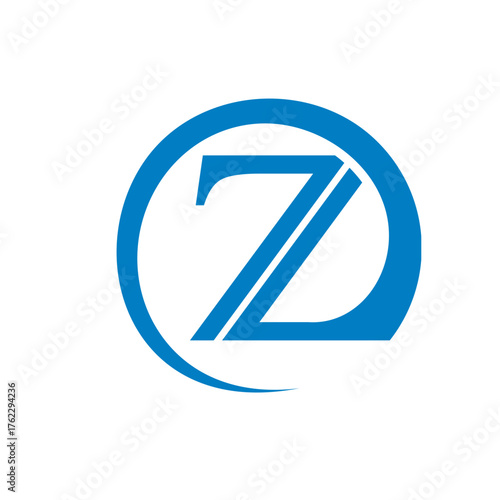 Modern style Letter M logo design