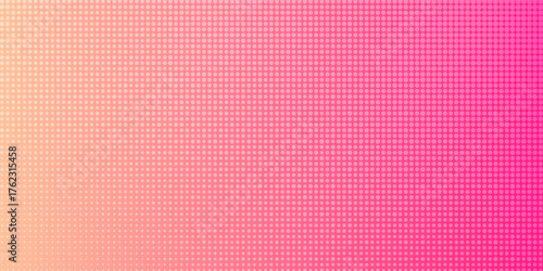 Halftone background with dots. Red pop art pattern in comic style. Colorful dot texture. Vector illustration