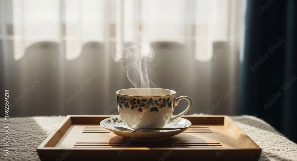 Fototapeta premium Blank Wall Spotlight Interior Design Mockup Office Architecture Room