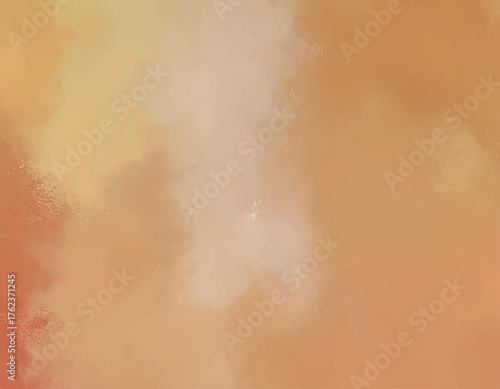 warm watercolor abstract background, soft earthy tone texture, autumn paper wash backdrop, faded beige orange blend