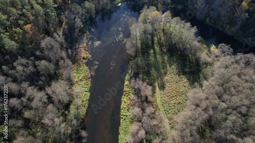 River from the top