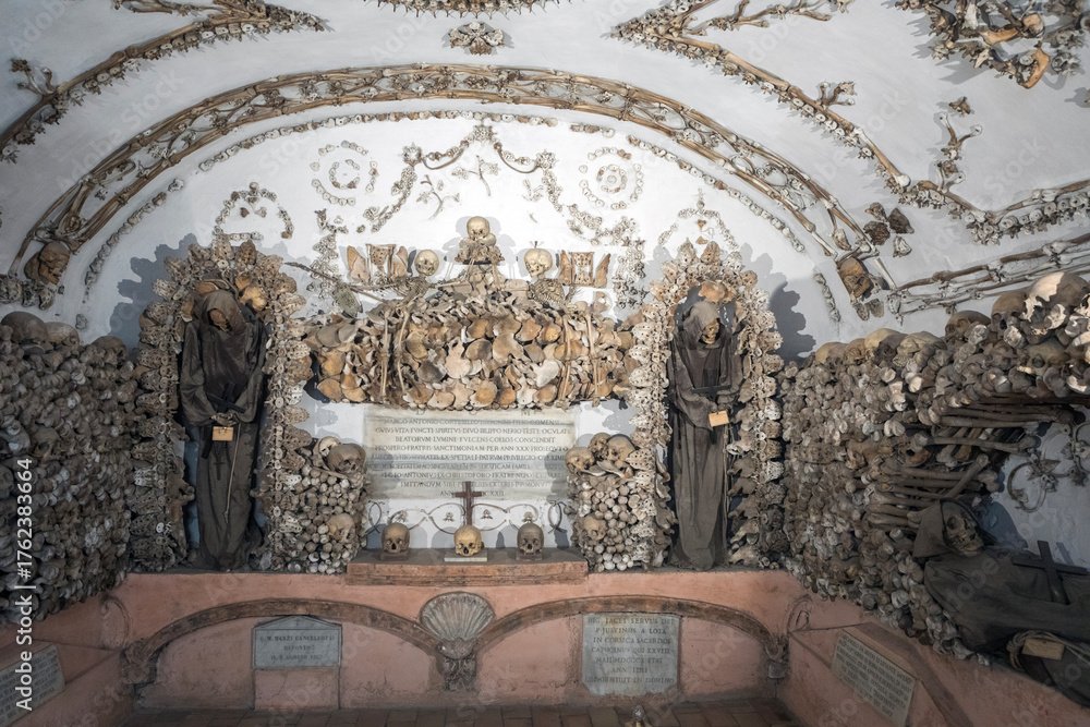 custom made wallpaper toronto digitalCripta Frati Cappuccini di Roma. Ossa di scheletri