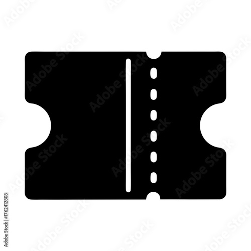 Vector art of coupon ticket, offering a discount or special deal, representing savings and promotional opportunities for consumers