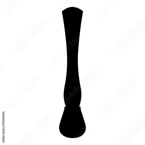 Vector art of an elegant vase, a vessel for displaying flowers and adding a touch of sophistication to any home decor