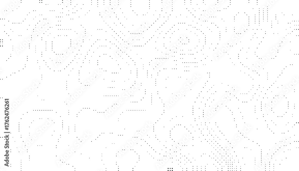 Αυτοκόλλητο Light contour map motif, faint gray lines meandering across white, topographic e
