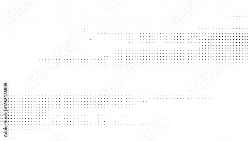 Feathered dotted bands dissolving into light, airy grayscale drift with plenty of copy space, minimalist tech tone, adaptable for headers and reports, subtle motion, polished structure,