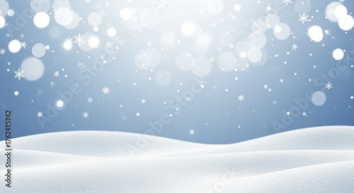 Wallpaper Mural  Winter wonderland landscape with soft white snowdrifts and sparkling blue sky Torontodigital.ca