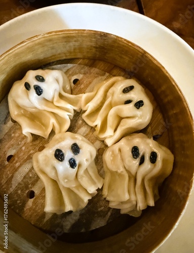 Creative handmade Halloween dumplings for festive fun
