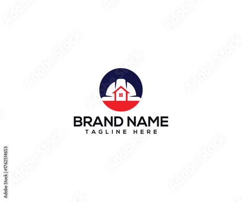 Geometric Abstraction of Real Estate: This graphic design depicts an abstract representation of real estate. A house symbol is the focal point, complemented by geometric shapes. Free Download Geometric Abstraction of Real Estate: This graphic design depicts an abstract representation of real estate. A house symbol is the focal point, complemented by geometric shapes. - GFXLoad