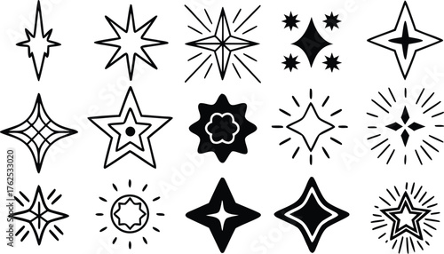 A vibrant abstract starburst design with a dynamic blend of colors and geometric elements perfect for graphic design projects