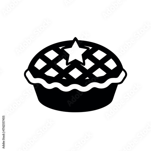 chocolate cake isolated on white