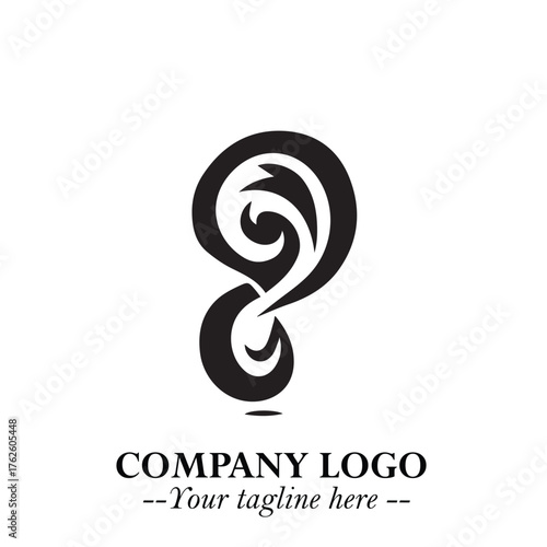 Modern Ear Logo Symbol with Minimalist Line Art Style and Elegant Professional Design
