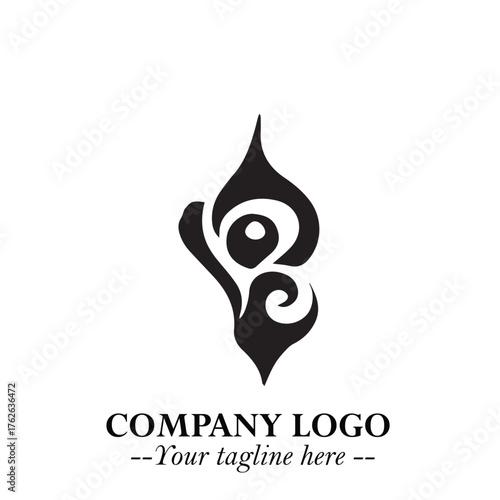 Modern Ear Logo Symbol with Minimalist Line Art Style and Elegant Professional Design
