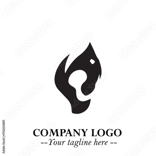 Modern Ear Logo Symbol with Minimalist Line Art Style and Elegant Professional Design
