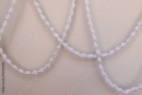 White decorative garland 