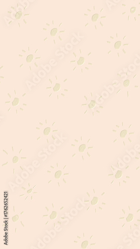 Yellow sun background 
