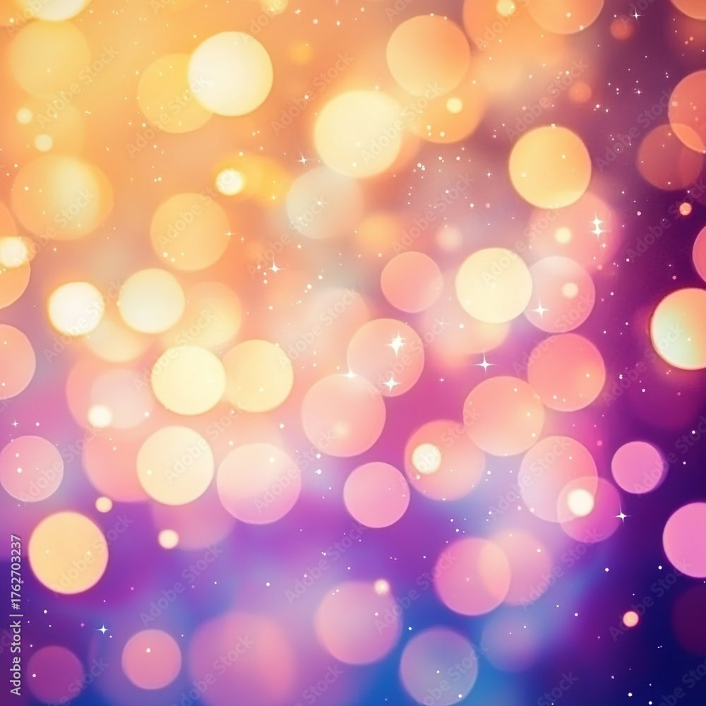 Obraz premium Abstract Bokeh Light Background Sparkle Design Element for Creative Projects