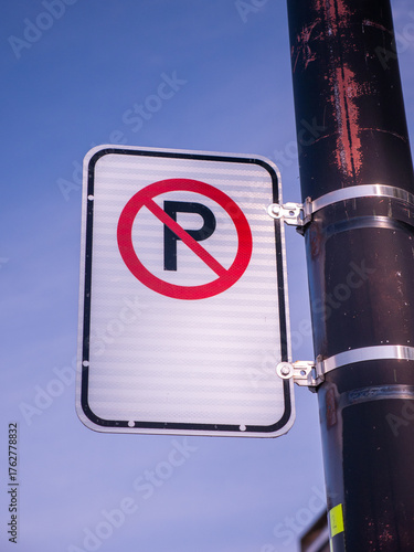No Parking Symbol sign