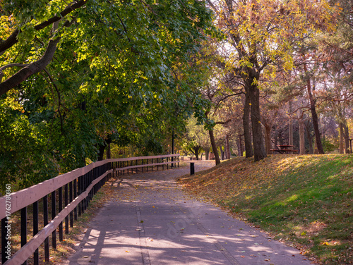 Pathway in the Jean Drapeau Parc