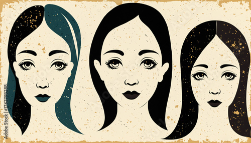minimalist pop art illustra...