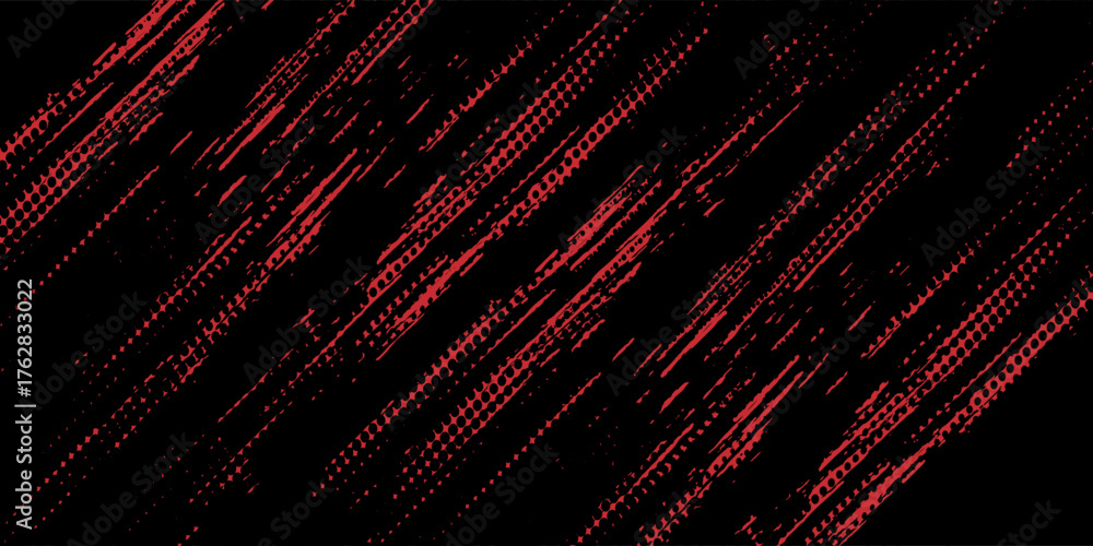 Grunge texture effect background. Distressed rough dark abstract textured. Black isolated on red.vector.eps 10