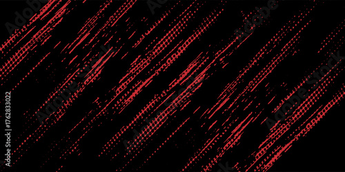 Grunge texture effect background. Distressed rough dark abstract textured. Black isolated on red.vector.eps 10