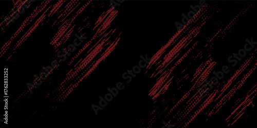 Grunge texture effect background. Distressed rough dark abstract textured. Black isolated on red.vector.eps 10