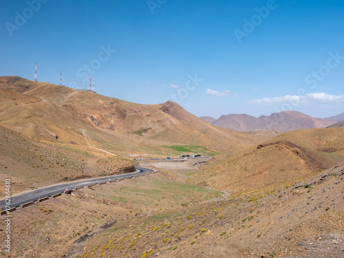View of the road near Ouarzazate