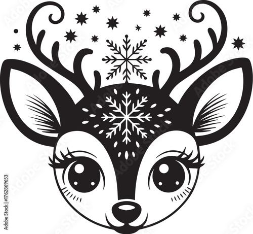 Christmas Deer SVG