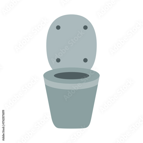 toilet bowl icon vector design template