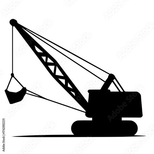 dragline excavator