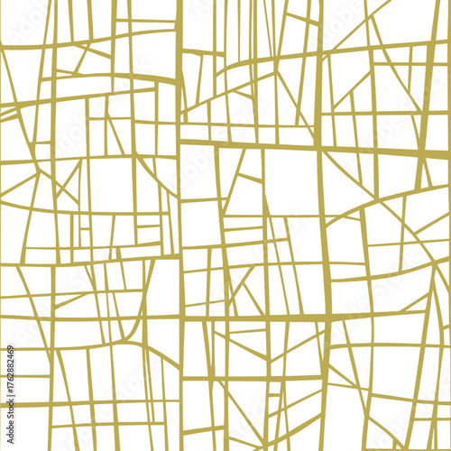 modern vector artwork of chaotic grid pattern with overlapping textures