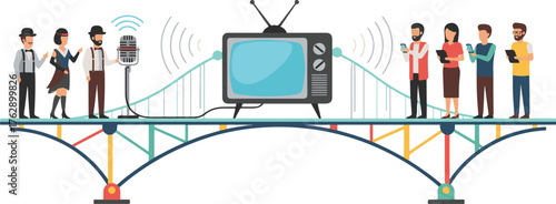 Media and Communication Connecting People Through Television and Technology