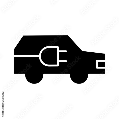 Electric Vehicle Icon