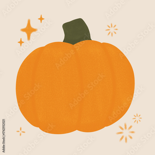 vector illustration of a pumpkin