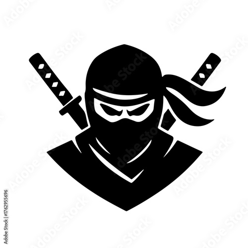 Ninja black logo