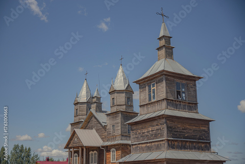 Wallpaper Mural an ancient Catholic church in Belarus Torontodigital.ca