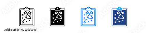 Diplomatic Strategy Icon Set Multiple Style Collection