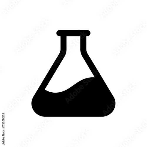 Laboratory Flask vector Icon
