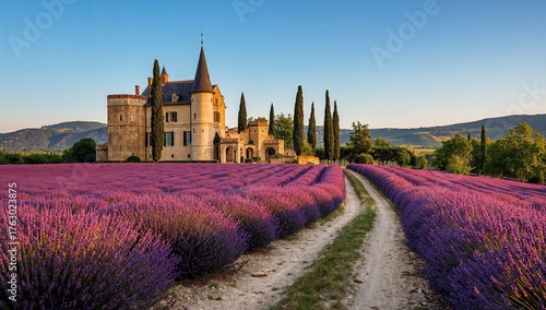 lavender field in provence france