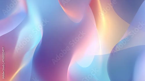 Abstract Translucent Shapes with Gradients