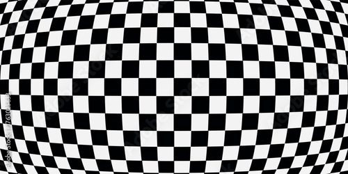 modern black and white checkered pattern, Checkerboard seamless pattern. vector