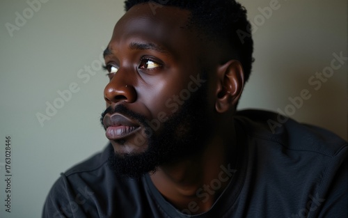 Black man. High quality