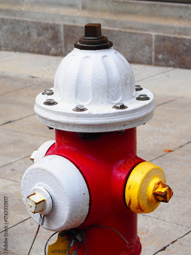 Close-Up of Fire Hydrant Details – Ottawa, Canada