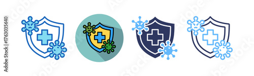 Immune Shield multistyle icon