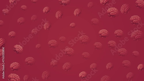 Animated background pattern for a Stroke Day event can feature dynamic, abstract visuals that symbolize brain health and circulation.