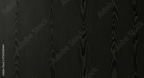 Abstract Horizontal Black Wood Texture Wallpaper