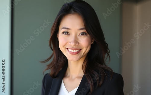 portrait of a businesswoman. High quality