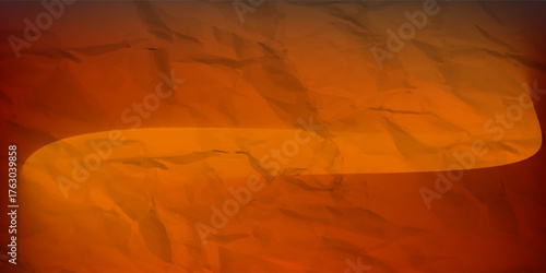 vibrant orange crumpled paper backdrop with subtle dark edges, perfect for creative designs, banners, and textured backgrounds.